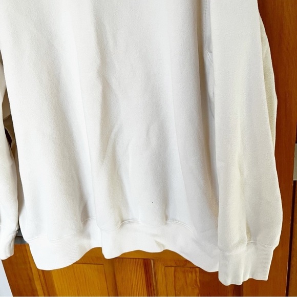 Izod Mens Advantage Performance Pullover Sweatshirt 4XL Ivory Cream Long Sleeve - Picture 3 of 7